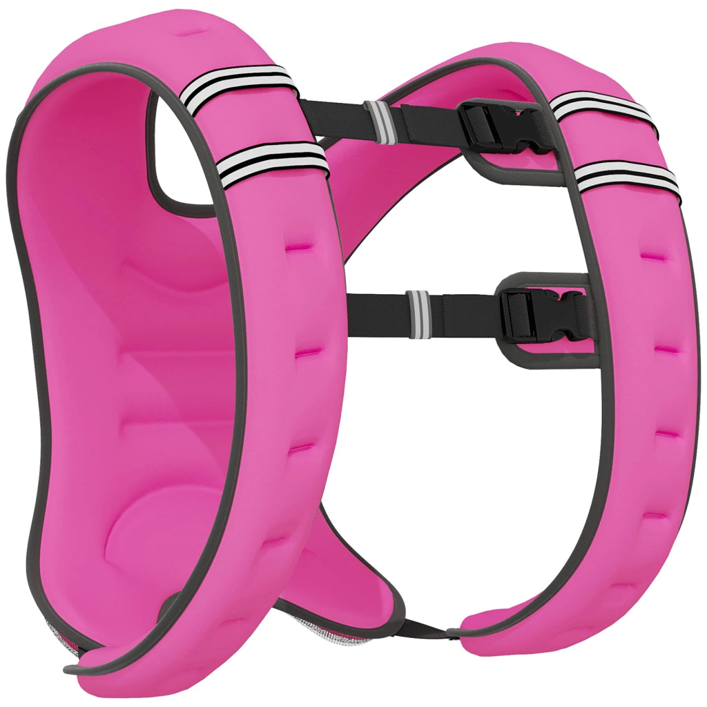 Giubbotto Zavorrato 8kg ¨C zephmum ¨C 40x35 cm Rosa Tessuto Oxford