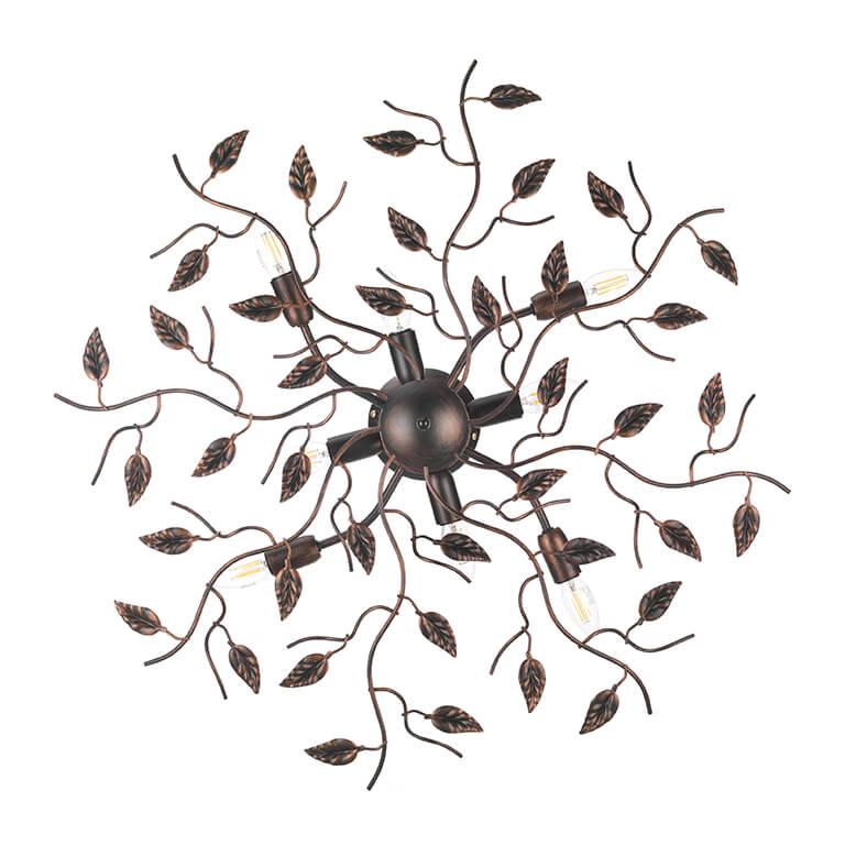 Plafoniera 8 luci Cernecchio