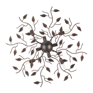 Plafoniera 8 luci Cernecchio