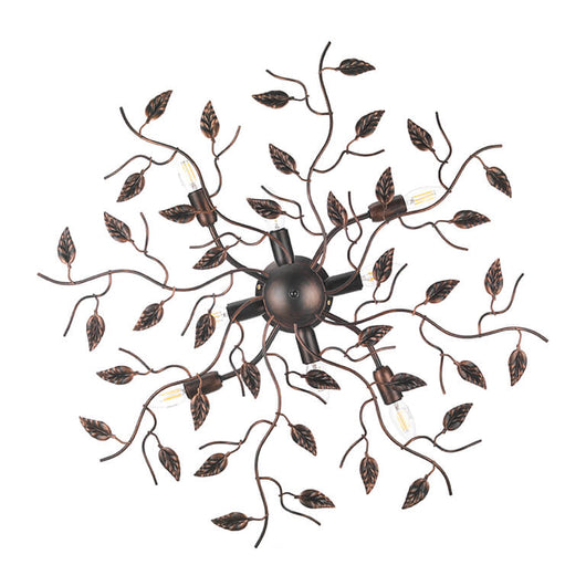 Plafoniera 8 luci Cernecchio