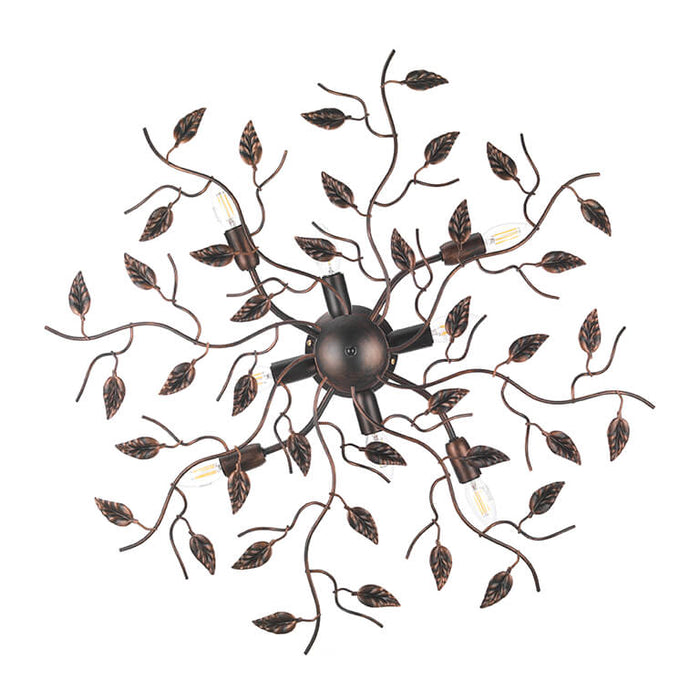 Plafoniera 8 luci Cernecchio