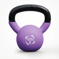 Kettlebell 8kg in ghisa con presa sicura per casa o palestra