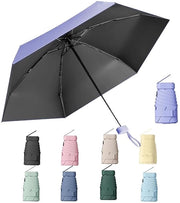 Paraplu mini UPF50+ - Opvougbile - Portatile - Aerotecnico in alluminio - Resistente all'acqua - Resistente al vento