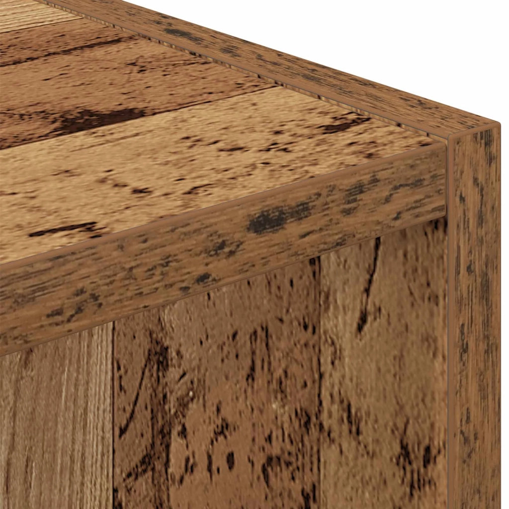Comodino Legno vecchio 30,5 x 27 x 59,5 cm Legno multistrato