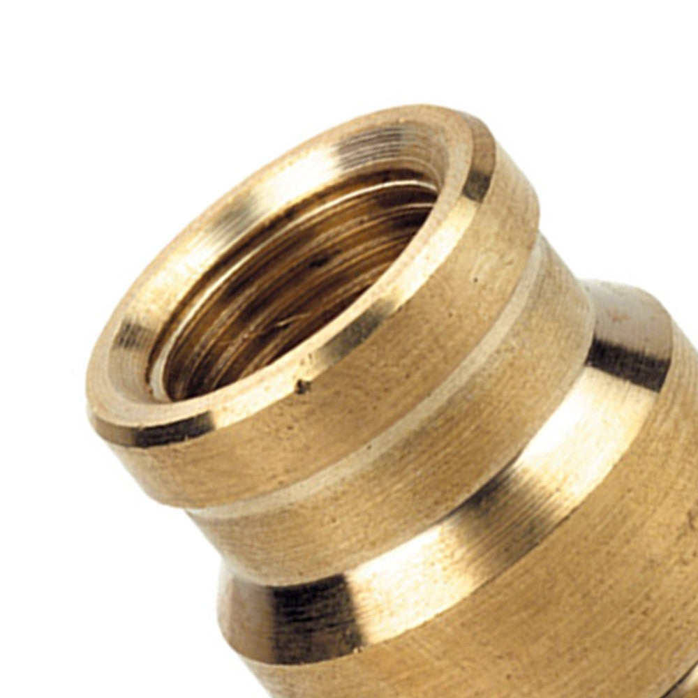 Manicotto ridotte ottone giallo