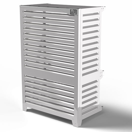 Cover Pompa di Calore 115x67x95 cm installazione a terra vicino la parete Big Blade XL Bianco