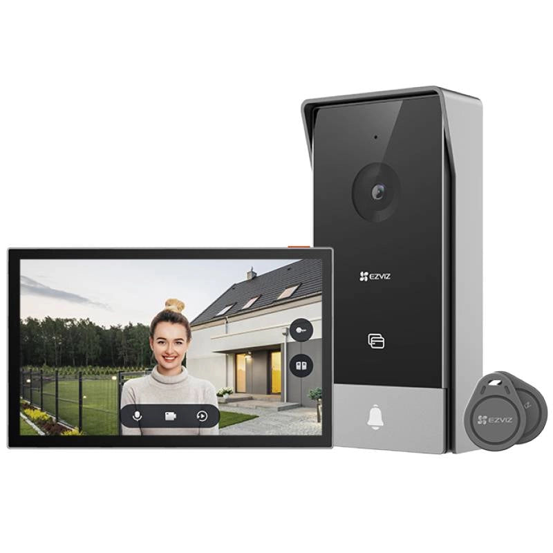 Videocitofono Smart EZVIZ CS-HP5 WiFi con Telecamera 2K  App e Visione Notturna