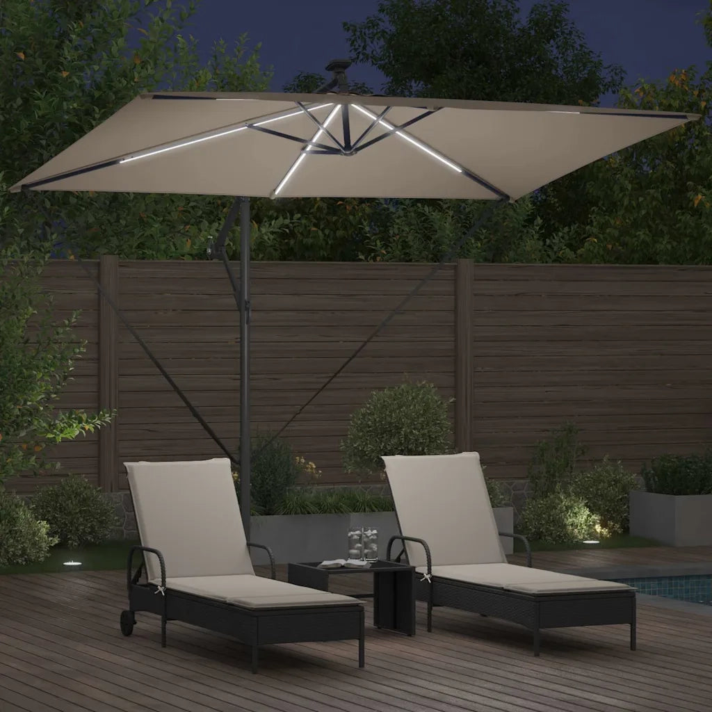 Ombrellone Talpa 294 x 200 x 270 cm Poliestere e Alluminio 42003394