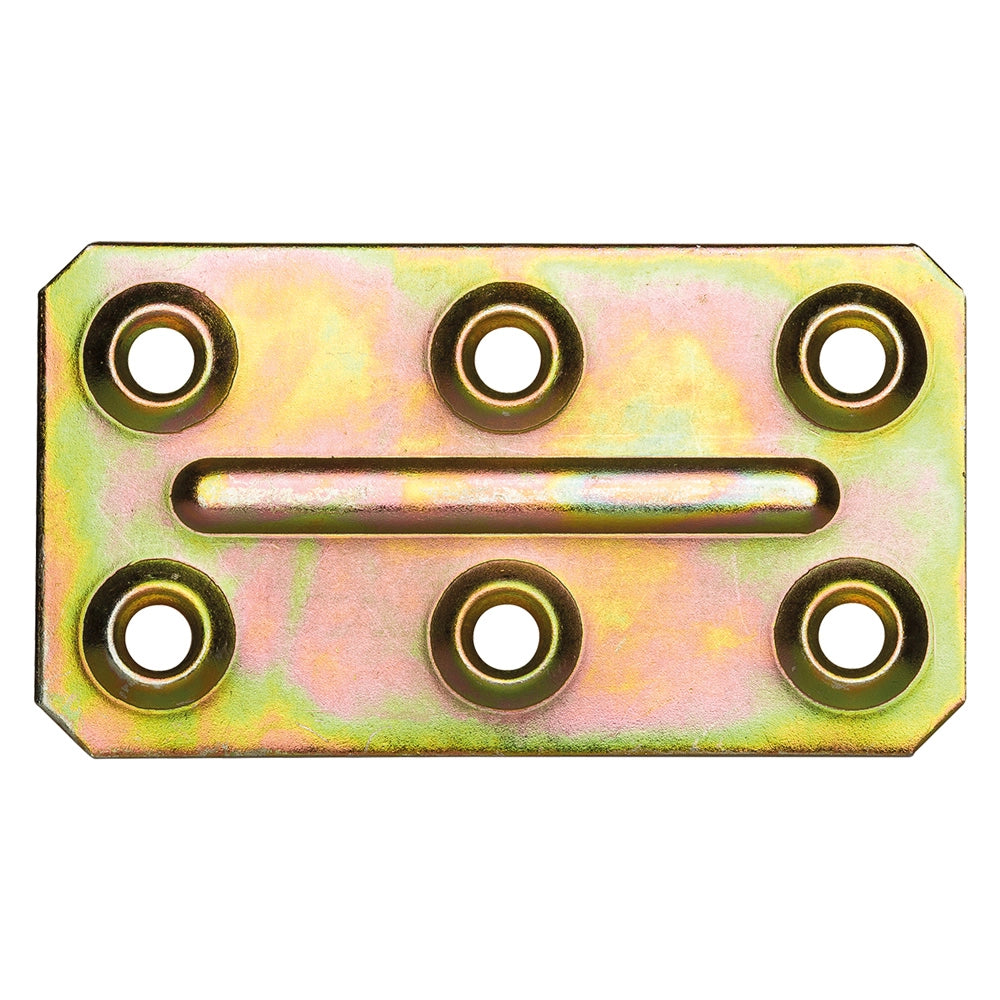 100pz piastrina di giunzione art.162 mm 70 x 50 cod:ferx.3183500nlm