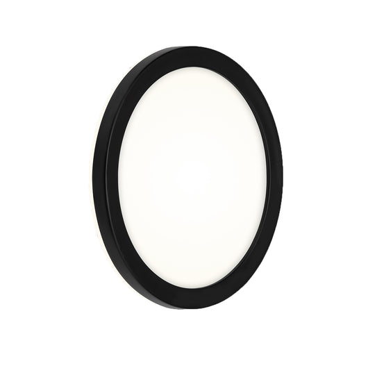 Plafoniera Esterno Contemporaneo Frankfurt Plastica Nero Led Integrato 8W 4000K