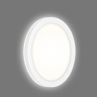 Plafoniera Esterno Contemporaneo Frankfurt Plastica Bianco Led 8W 4000K