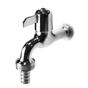 Rubinetto per Fontana da Giardino 10 cm R24/C Ottone Cromato