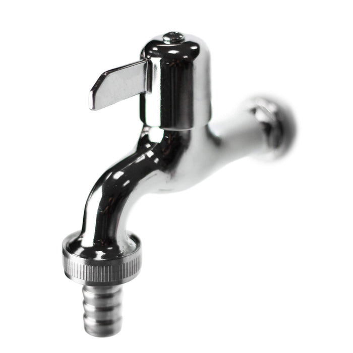 Rubinetto per Fontana da Giardino 10 cm R24/C Ottone Cromato