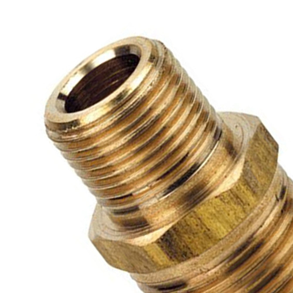 Viti doppie ottone giallo ridotte con 7 filetti