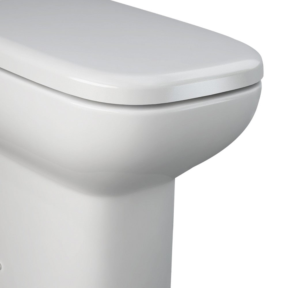 Vaso wc filo muro installazione a terra - serie River