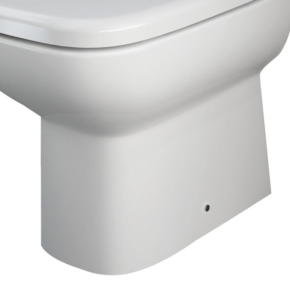 Vaso wc filo muro installazione a terra - serie River