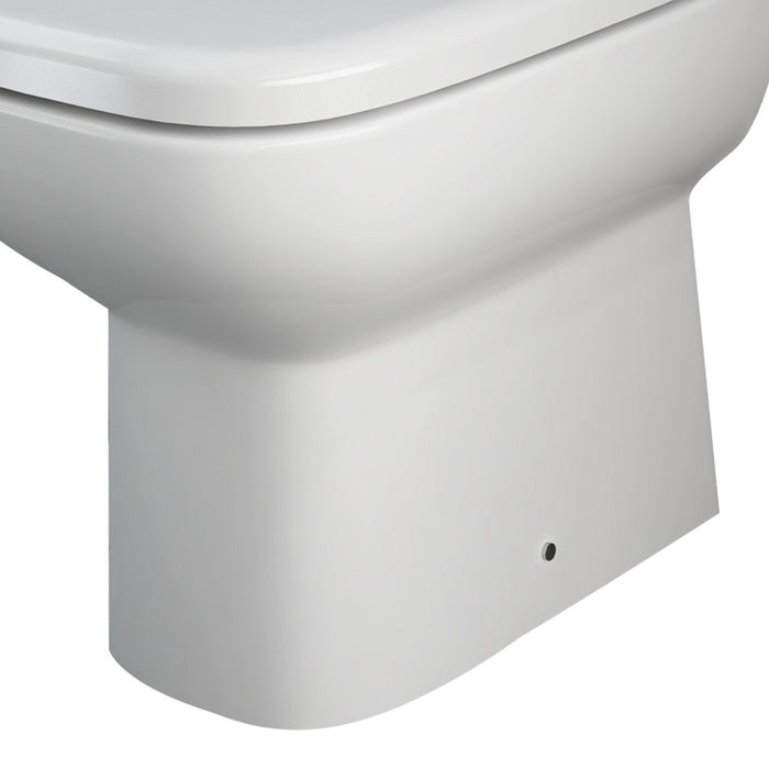 Vaso wc filo muro installazione a terra - serie River