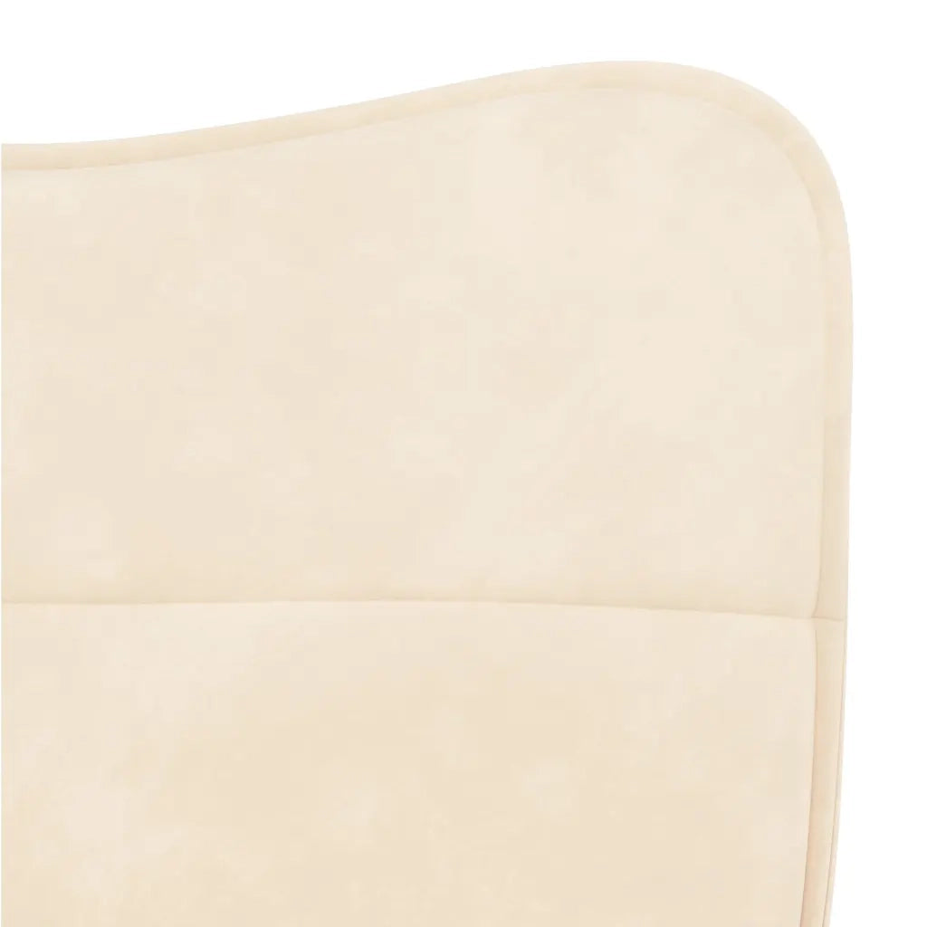 Sedie da Pranzo 2 pz Crema in Velluto cod mxl 60788