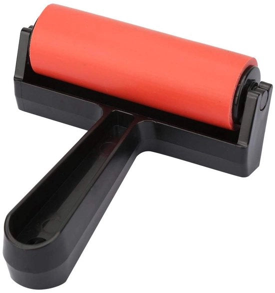 Rollatore di gomma per verniciatura - 10 cm - Semplice da utilizzare - Duraturo - Stampa con precisione
