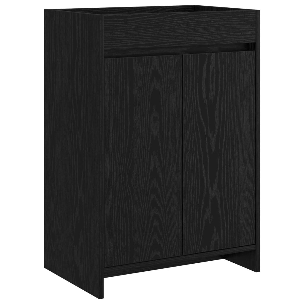 Set di mobili per il bagno Rovere Nero 81 x 40 x 84,5 cm 3404283