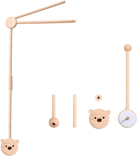 Sostegno per lettino da bambino - Tavolo per il sonno - Campanello per il vento letto - Maniglie mobili per appendere