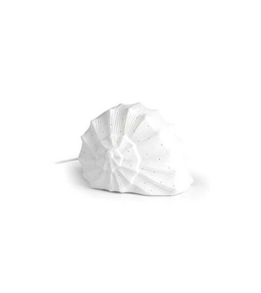 Lampada in ceramica lumaca marina 22xH18cm