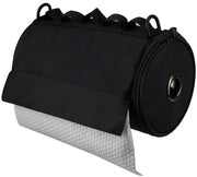 Sostegno per Carta igienica da appendere - Raccoglitore multifunzionale - Sostegno per carta igienica da campeggio - Corda in nylon regolabile - Adatto per rotoli da cucina - Diametro 2,6 cm - Sostegno per salviette per la mano