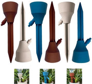 Dispensatore d'acqua per piante - Set da 6 - Blu, Beige, Rosso