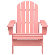 Sedia Giardino Adirondack in Legno Massello di Abete Rosa 315877