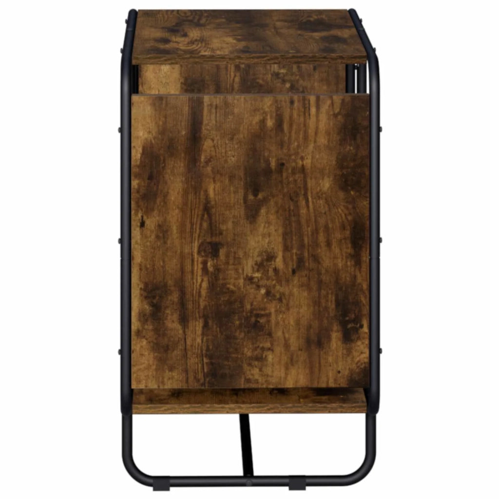 Credenza Rovere Fumo 60 x 37.5 x 64.5 cm Legno ingegnerizzato 8007920