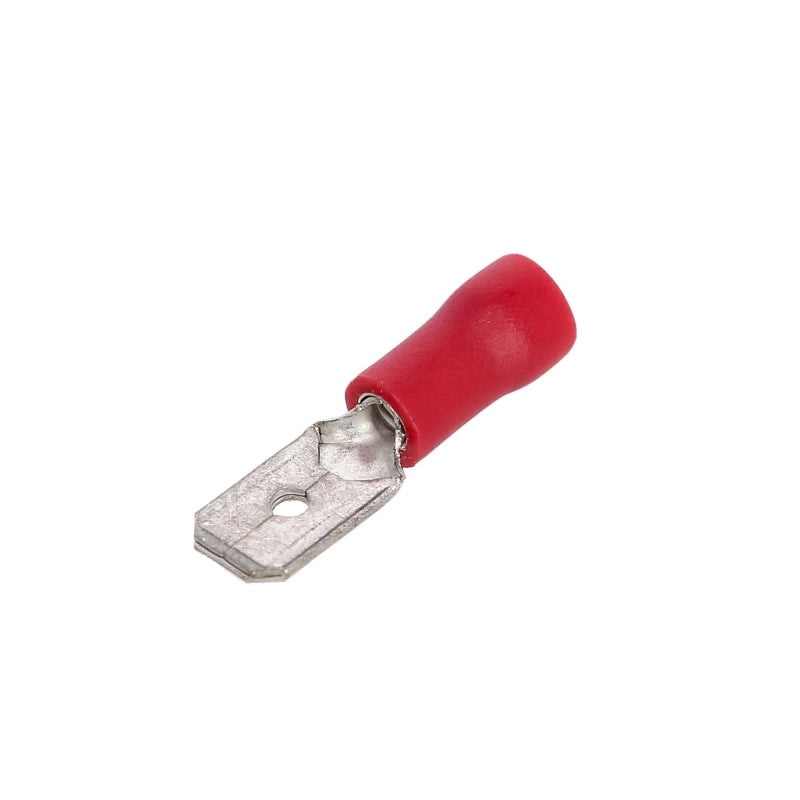 TERMINALE MASCHIO MM 2,8 ROSSO 10PZ