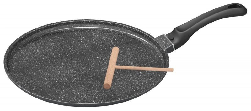 Kinghoff KH-3960 Padella per crêpe con rivestimento marmorizzato, 26 cm