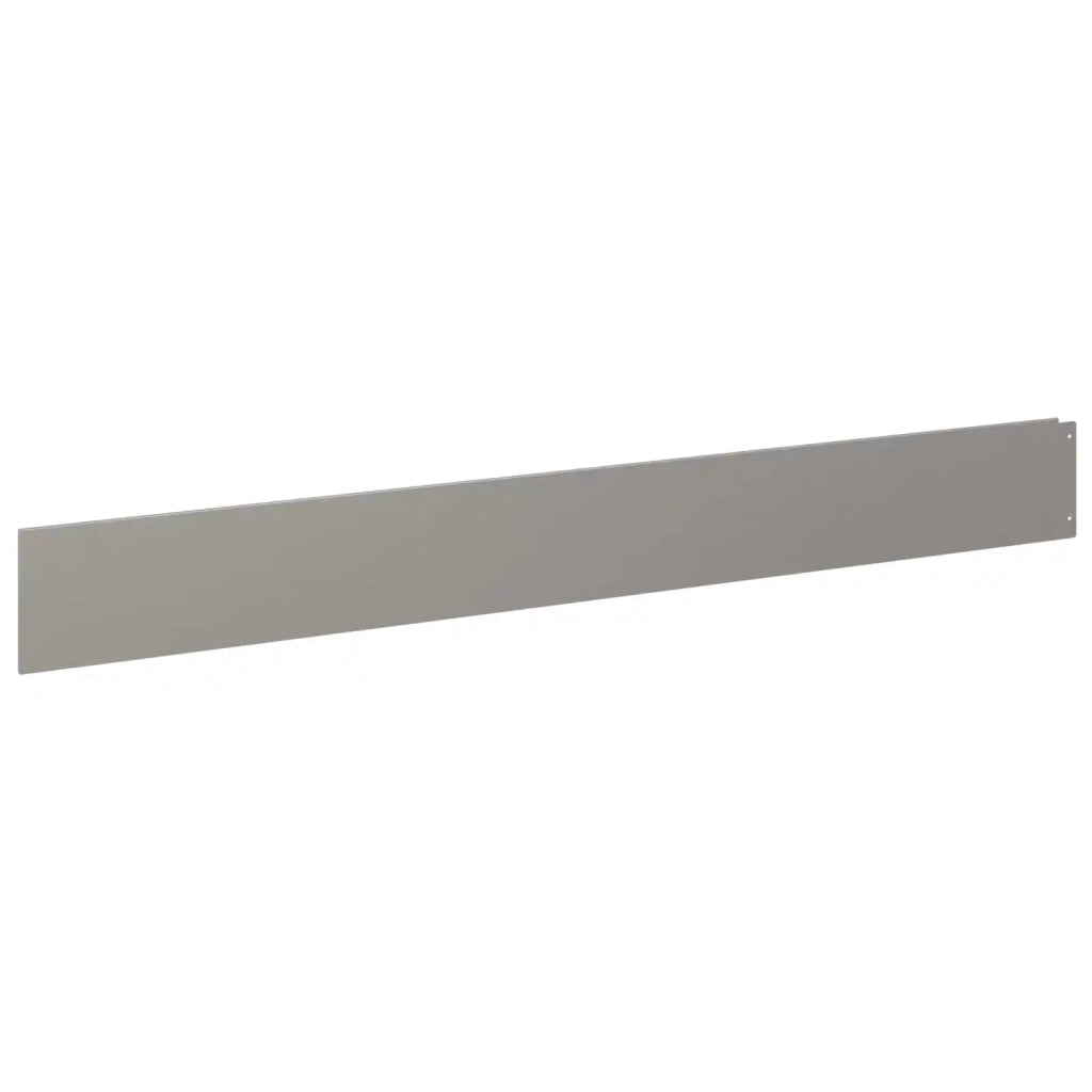 Bordura per Prato 50 pcs 100 x 12 cm Acciaio Ruggine 8008811