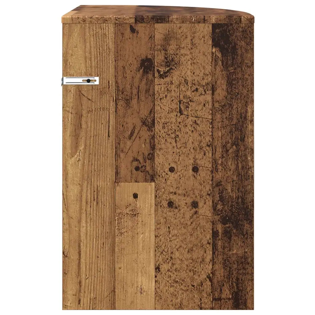Tavolino Legno vecchio 39,7 x 39,7 x 60 cm Legno multistrato 891138