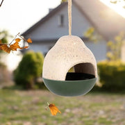 Bacino per uccelli per giardino - Bacinella per balcone per insetti - Bacino da appendere all'esterno per uccelli (Altezza 20 cm)