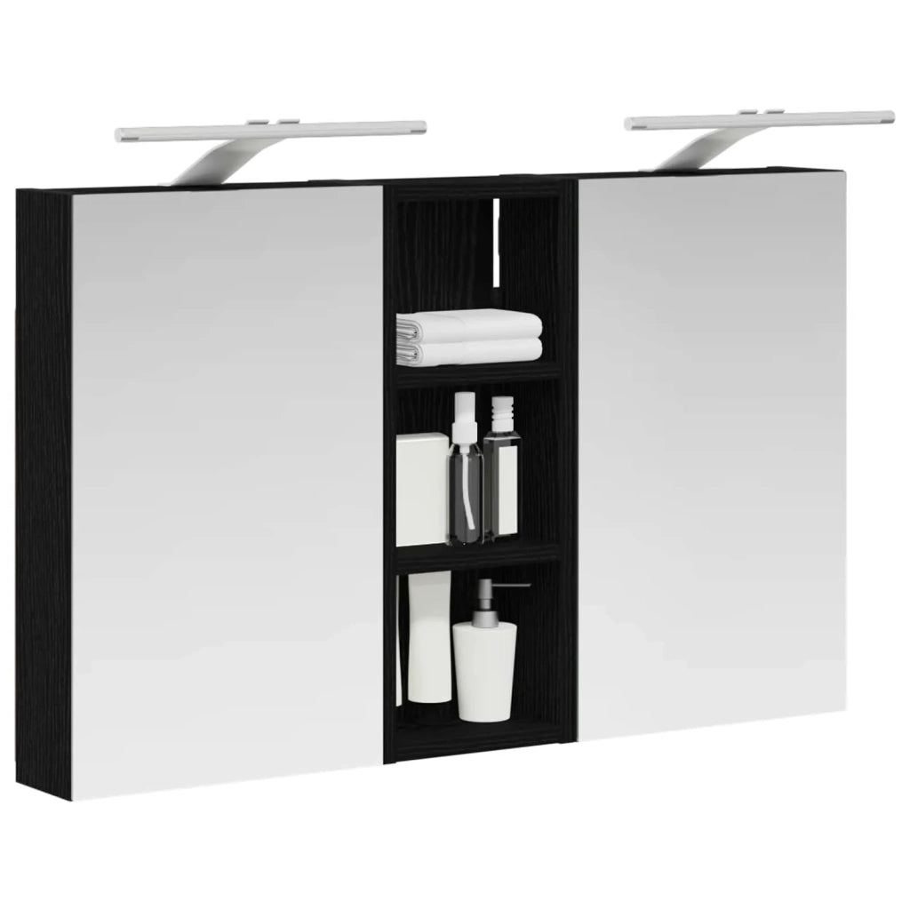 Set di Armadi da Bagno con lo scaffale 3 pcs 80 x 10,5 x 50 cm 3403657