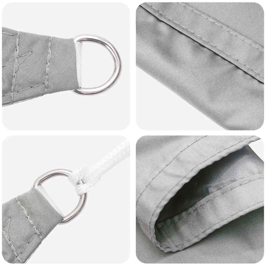 Vela da ombra solare Grigio Chiaro 6 x 2,5 m