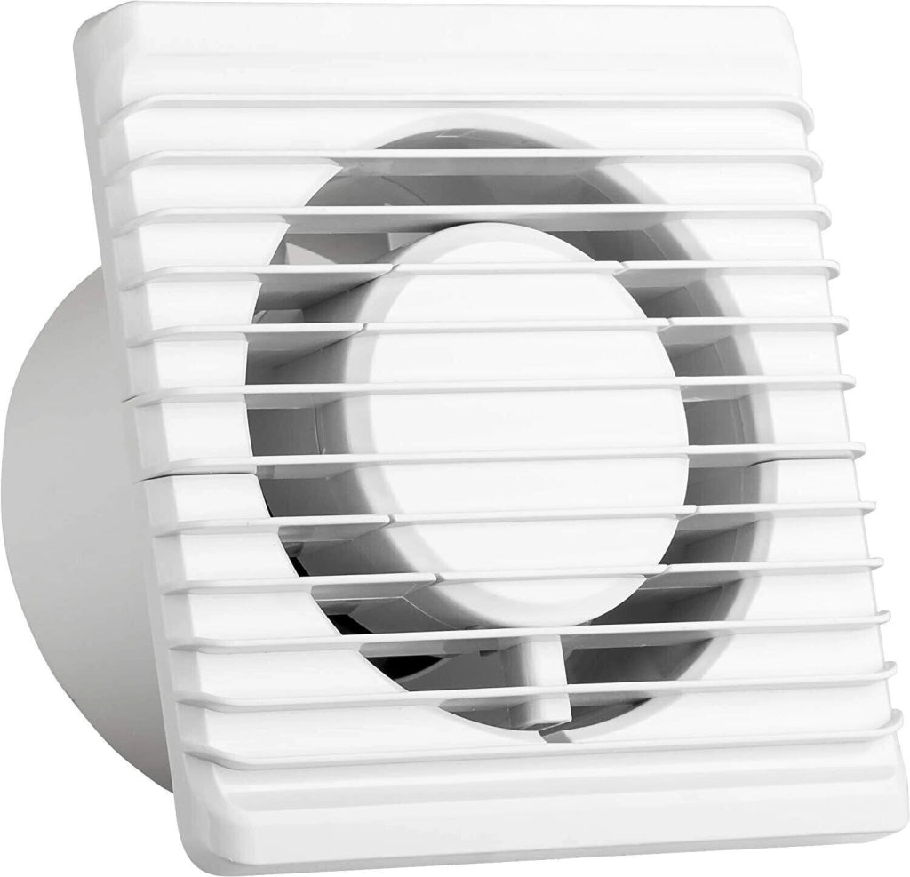 ASPIRATORE ARIA DA MURO 25W VENTOLA ESTRATTORE ELIMINA ODORI CASA UFFICCIO BAGNO
