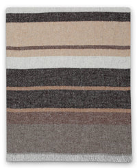 Plaid Misto Cotone 130x170 cm Effetto Cashmere 260 gr/mq Cober Mexico Natural