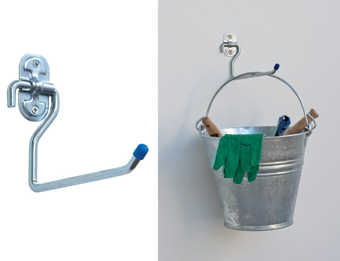 gancio zincato a "l" mm.150 art.4030 cod:ferx.30101