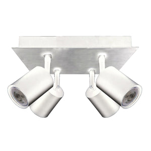 PLAFONIERA FORM 4 SPOT GU10 30X30XH15CM BIANCA