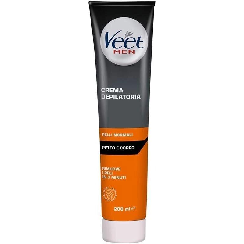 VEET SET 6 PEZZI CREMA DEPILATORIA FOR MEN 200ML PELLI NORMALI