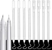 Penne a Inchiostro Acrylico - Diametro 0,6 mm/0,8 mm - Resistenti all'Acqua - Resistenti alla Luce - Funzionalità Multifunzionale - Scrittura/Tecnica con Inchiostro Acrylico