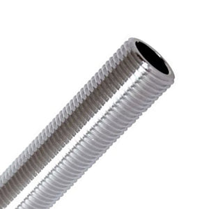 Raccordo tutto filettato cromo