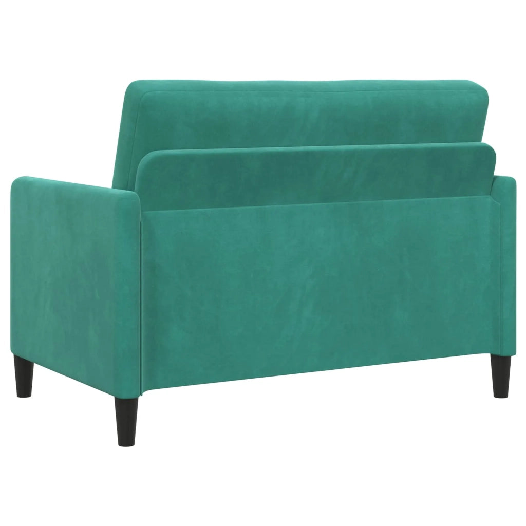 Set di Divani con Storage 2 pz Turchese Poliestere 3429172