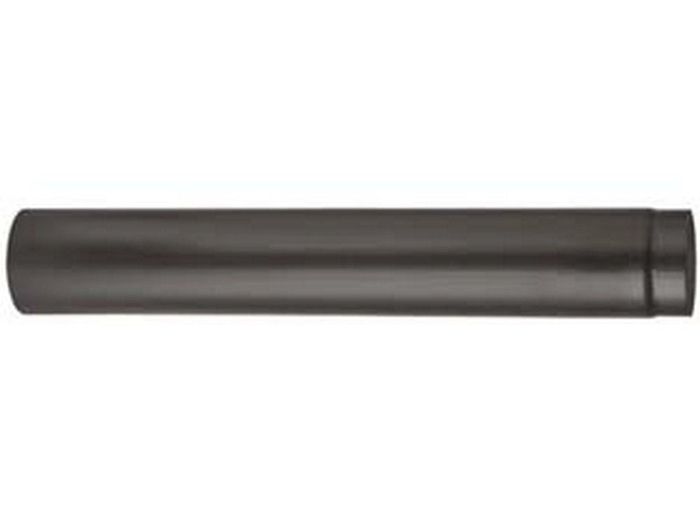 1pz tubo porcellanato stufe legna nero opaco "ala smalto top"  mm130x500h cod:ferx.fer363396
