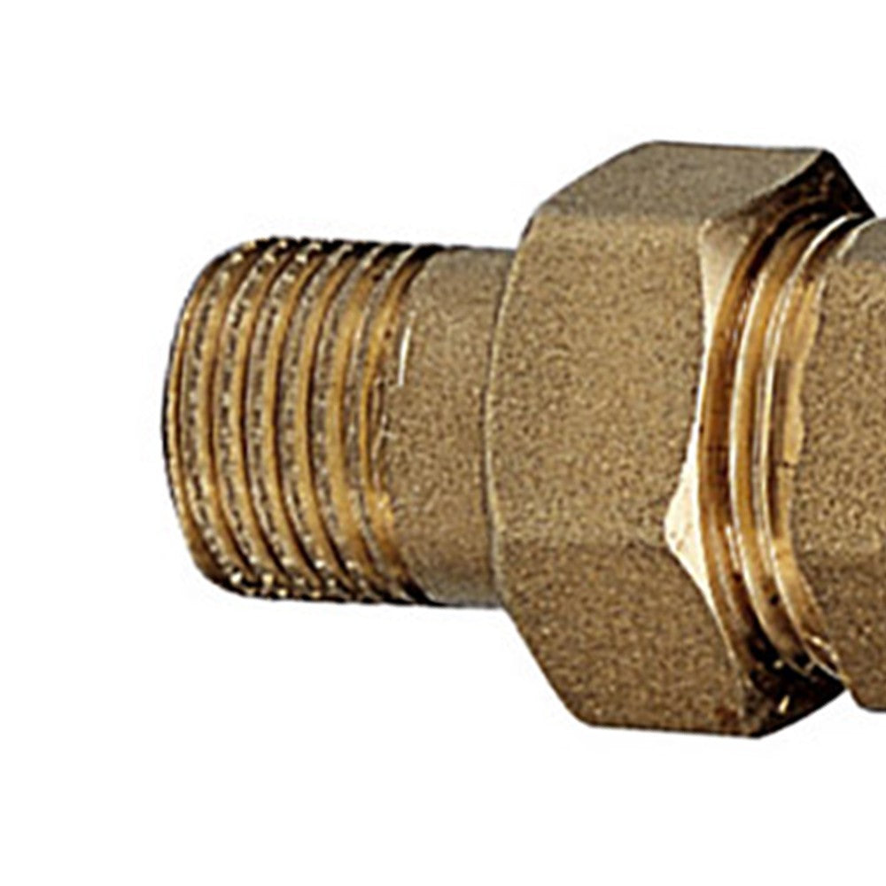 Bocchettone a 3 pezzi dritto giallo