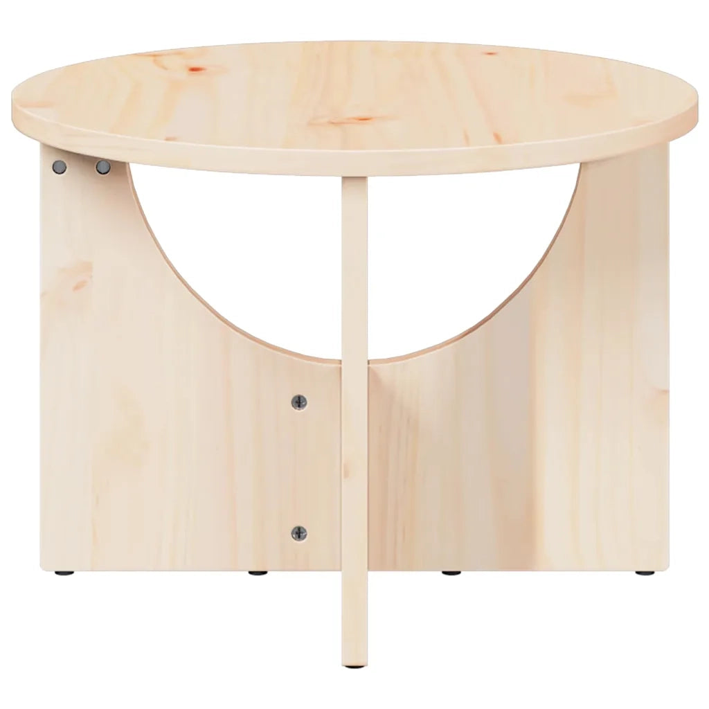 Tavolino da salotto Naturale 50 x 50 x 35 cm 873529