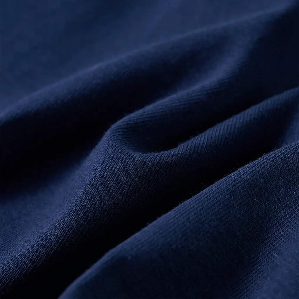 Maglietta da Bambina Maniche Lunghe Blu Marino 104 13800