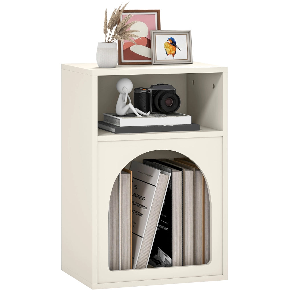 Comodino ¨C zephmum ¨C crema 40x30x60